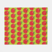 Red Apple Fleecedecke (Vorderseite (Horizontal))