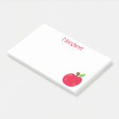 Red Apple für den Lehrer Post-it Klebezettel (angewinkelt)