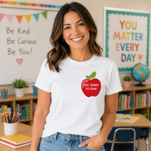 Red Apple für Ihren Lehrer T-Shirt