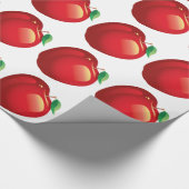 RED APPLE Glossage Wrapping Paper Geschenkpapier (Ecke)