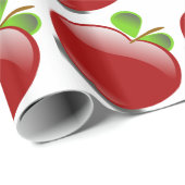 RED APPLE Glossage Wrapping Paper Geschenkpapier (Rolleneckpunkt)