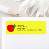 Red Apple Green Wurm (Insitu)