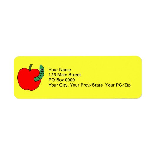 Red Apple Green Wurm (Vorne)