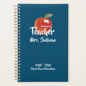 Red Apple Kindergarten Lehrer Planer (Vorderseite)
