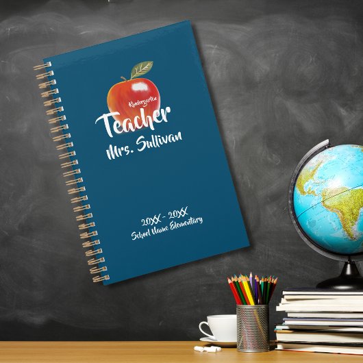 Red Apple Kindergarten Lehrer Planer