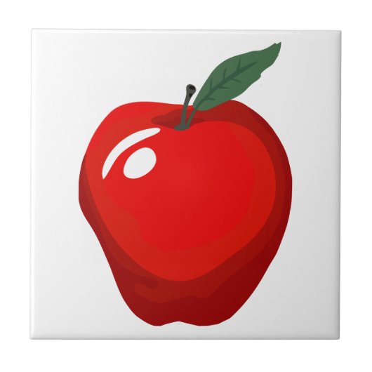 Red Apple Kitchen Tile Fliese (Vorderseite)