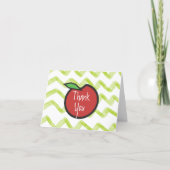 Red Apple Lehrer Danke Karte (Vorderseite)