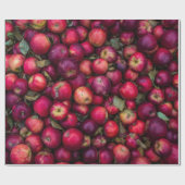 Red apple lot geschenkpapier (Flach)