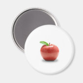 Red Apple Magnet (Vorderseite/Rückseite)