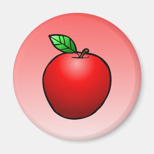 Red Apple Magnet (Vorne)