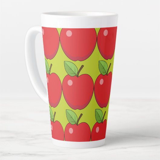 Red Apple Milchtasse (Linke Ecke)