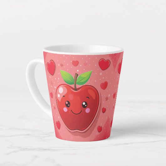 Red Apple Milchtasse (Linke Ecke)
