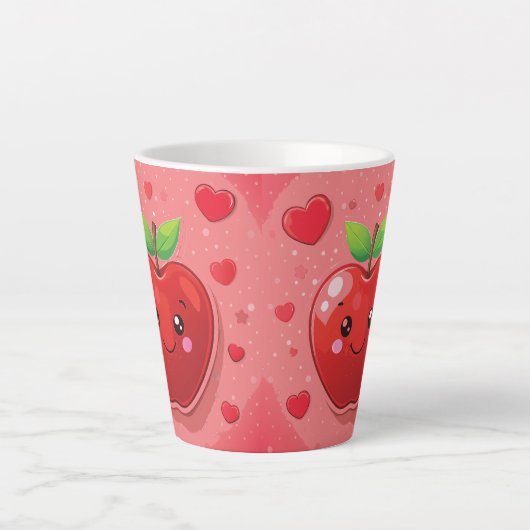 Red Apple Milchtasse (Vorderseite)