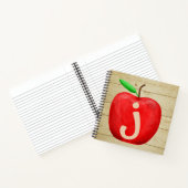 Red Apple Monogram Notizblock (Innenseite)