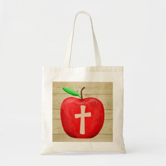 Red Apple Monogram Tragetasche (Vorne)