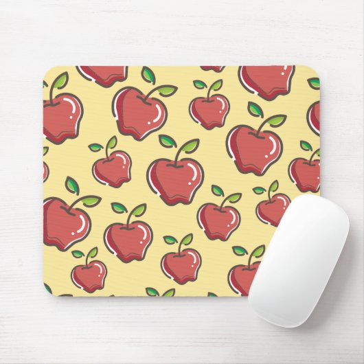 Red Apple Mousepad (Mit Mouse)