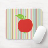 Red Apple Mousepad (Mit Mouse)
