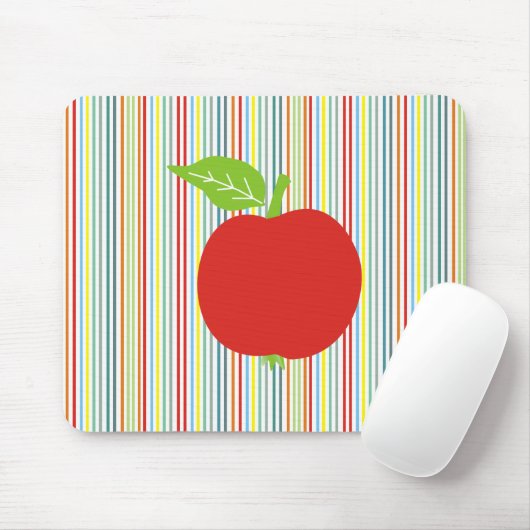 Red Apple Mousepad (Mit Mouse)