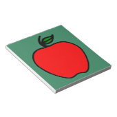 Red Apple Notepad Notizblock (angewinkelt)
