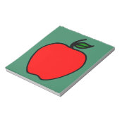 Red Apple Notepad Notizblock (Rotiert)