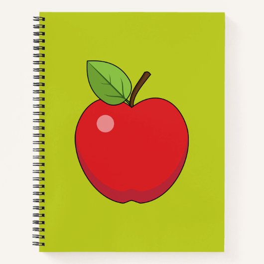 Red Apple Notizblock (Vorderseite)