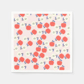 Red Apple Paper Napkins Serviette (Vorderseite)