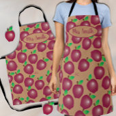 Red Apple Pattern Teacher All-over Print-Schürze Schürze