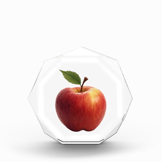 Red Apple Photo Block (Vorderseite)