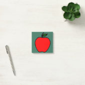 Red Apple Post It Notes Geschenk Post-it Klebezettel (Büro)