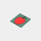 Red Apple Post It Notes Geschenk Post-it Klebezettel (angewinkelt)