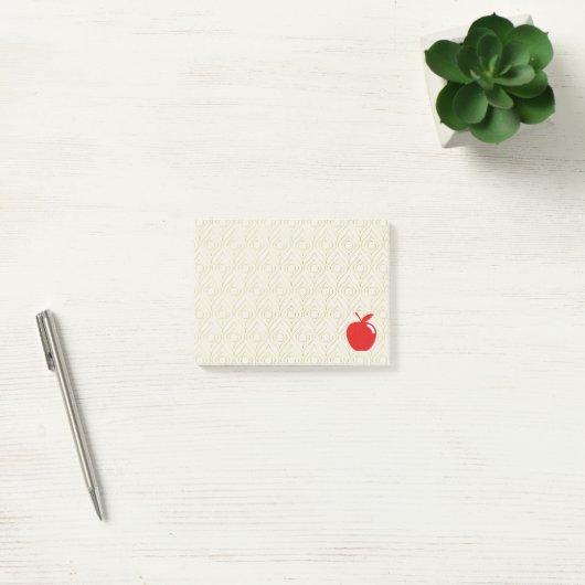 Red Apple Post-it Notes Klebezettel (Büro)