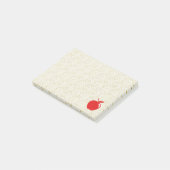 Red Apple Post-it Notes Klebezettel (angewinkelt)