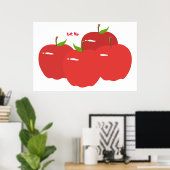 Red Apple Poster (Heimbüro)