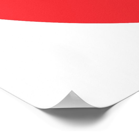 Red Apple. Poster (Ecke)