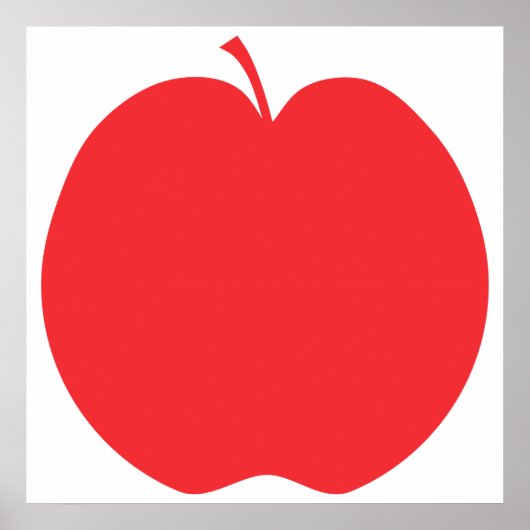 Red Apple. Poster (Vorne)