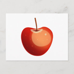 Red Apple Postkarte
