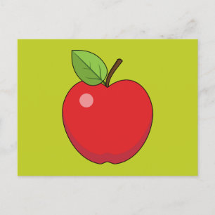 Red Apple Postkarte