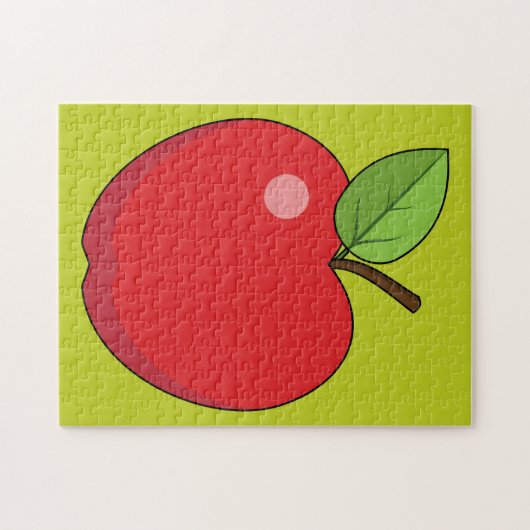 Red Apple Puzzle (Horizontal)