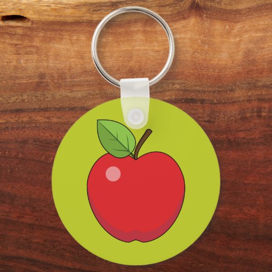 Red Apple Schlüsselanhänger (Vorderseite)