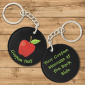 Red Apple Schlüsselanhänger