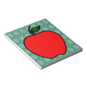 Red Apple School Notepad Geschenk Notizblock (angewinkelt)
