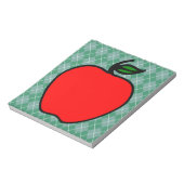 Red Apple School Notepad Geschenk Notizblock (Rotiert)