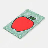Red Apple School Post It Notes Gift Post-it Klebezettel (angewinkelt)