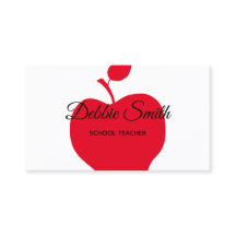 Red Apple School Teacher