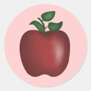 Red Apple Stickers