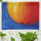 Red Apple - Stillleben Geschirrtuch (Gefaltet)