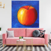 Red Apple - Stillleben Leinwanddruck (Insitu (Wohnzimmer))