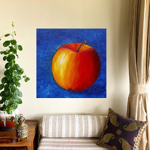 Red Apple - Stillleben Leinwanddruck