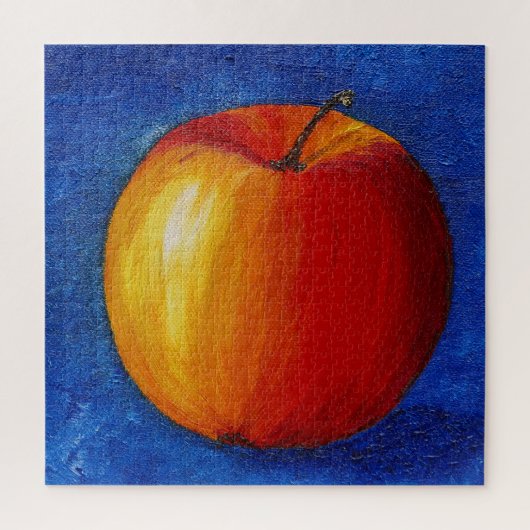 Red Apple - Stillleben MalCanvas drucken Puzzle (Vertikal)