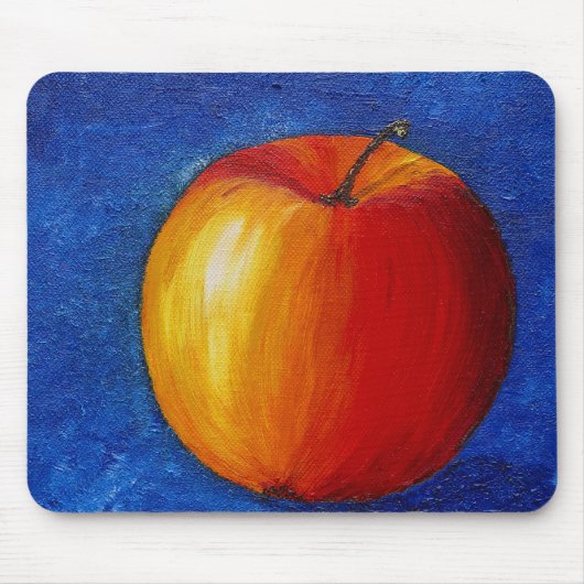 Red Apple - Stillleben Mousepad (Vorne)